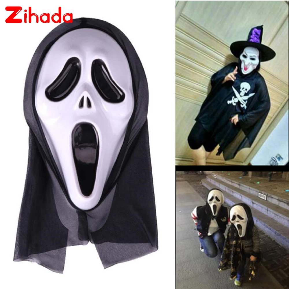 

Horror Party Masks Screaming Masks Halloween Christmas Grimace Masks festival Supplies Wholesale For kids Adult Props Free Ship