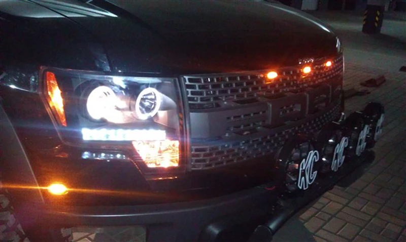Автомобильный Стайлинг для Ford Raptor светодиодный фонарь F150 фары 2008- DRL Объектив двойной луч H7 ксеноновые автомобильные аксессуары