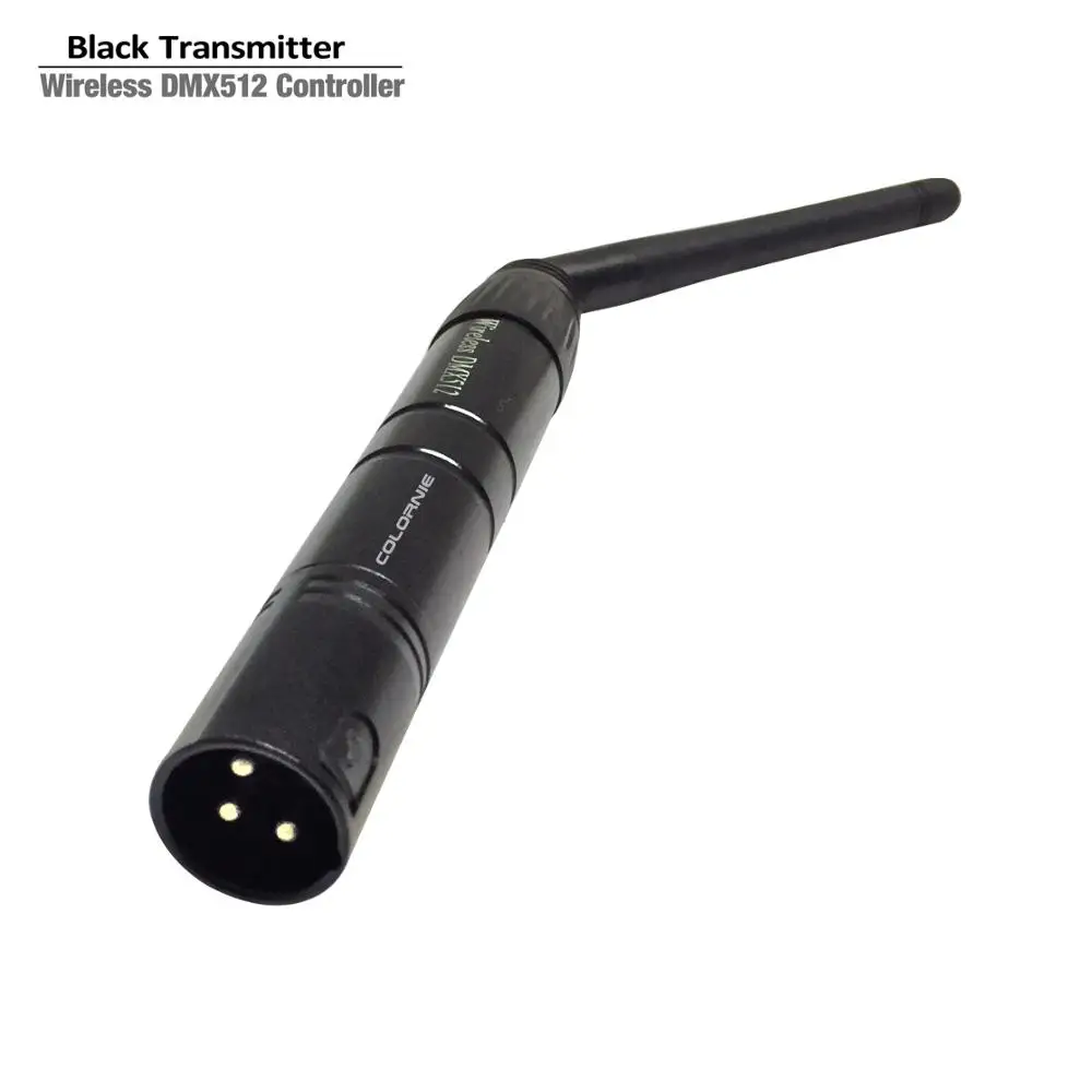 DHL 9 шт./лот Мини светодиодный сценический свет XLR 2,4G беспроводной DMX 512 отправитель и получатель консоли
