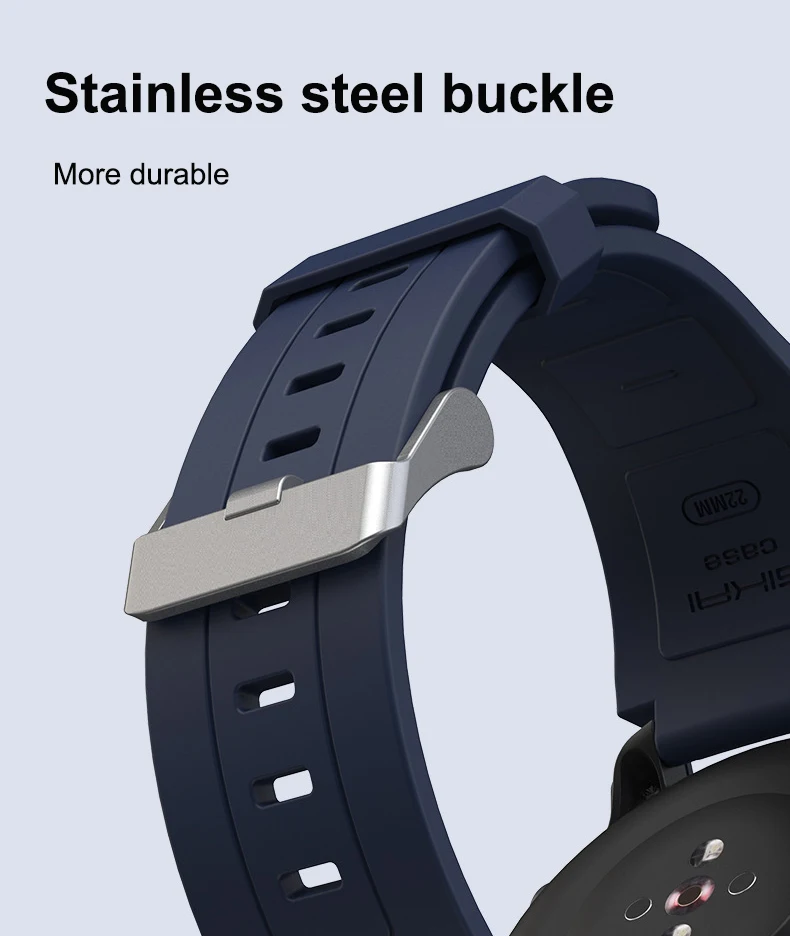 Для amazfit gtr 47 мм ремешок 22 мм 20 мм спортивный силиконовый ремешок для часов Huami amazfit gts/для amazfit gtr 42 мм умные аксессуары