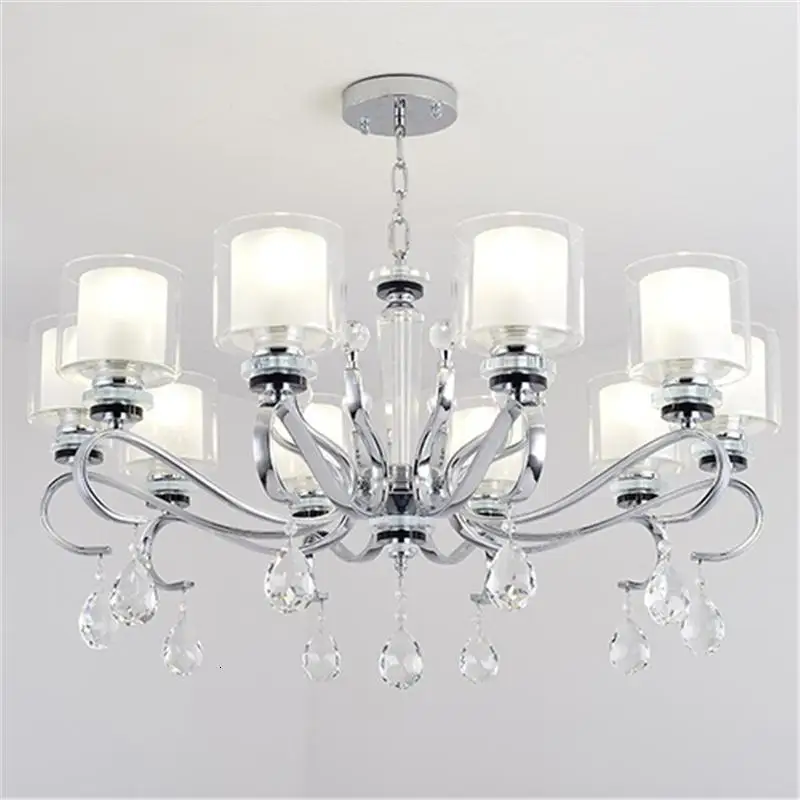 Lampade люстра современный дизайн блеск e pendente для sala jantar luminaria lampara de techo colgante moderna подвесной светильник