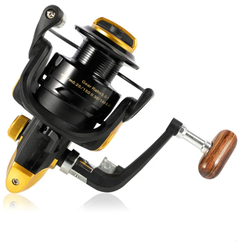  5.0:1 5.2:1 Fishing Reel 1000S-7000S Spinning Reel Carp Fishing Tackles Trolling Wheels Peche Rock 