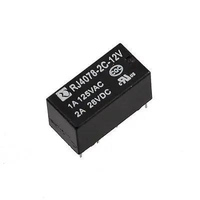 

12V DC DPDT 2NO 2NC Circuit Security Tool Power Relay