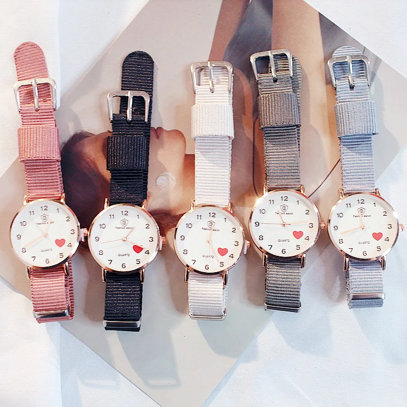 Reloj mujer новые женские часы модные повседневные высокое качество нейлоновый