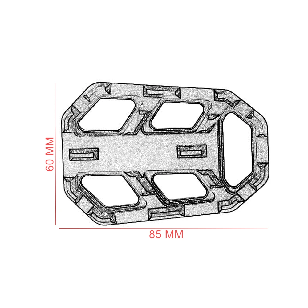 MTKRACING для R1200 GS LC R1200GS 2013- 14 15 16 аксессуары для мотоциклов заготовка широкие подножки педали отдых расширение подножки