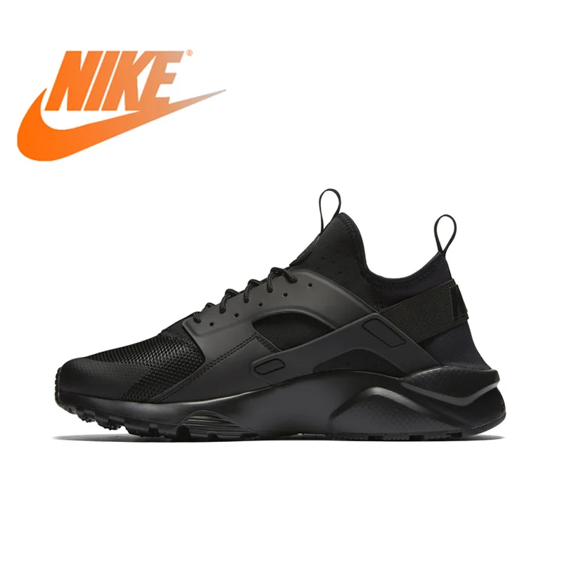 Оригинальный Официальный NIKE AIR HUARACHE RUN Ультра мужские кроссовки для бега 819685 уличные ультра высокие спортивные прочные 819685