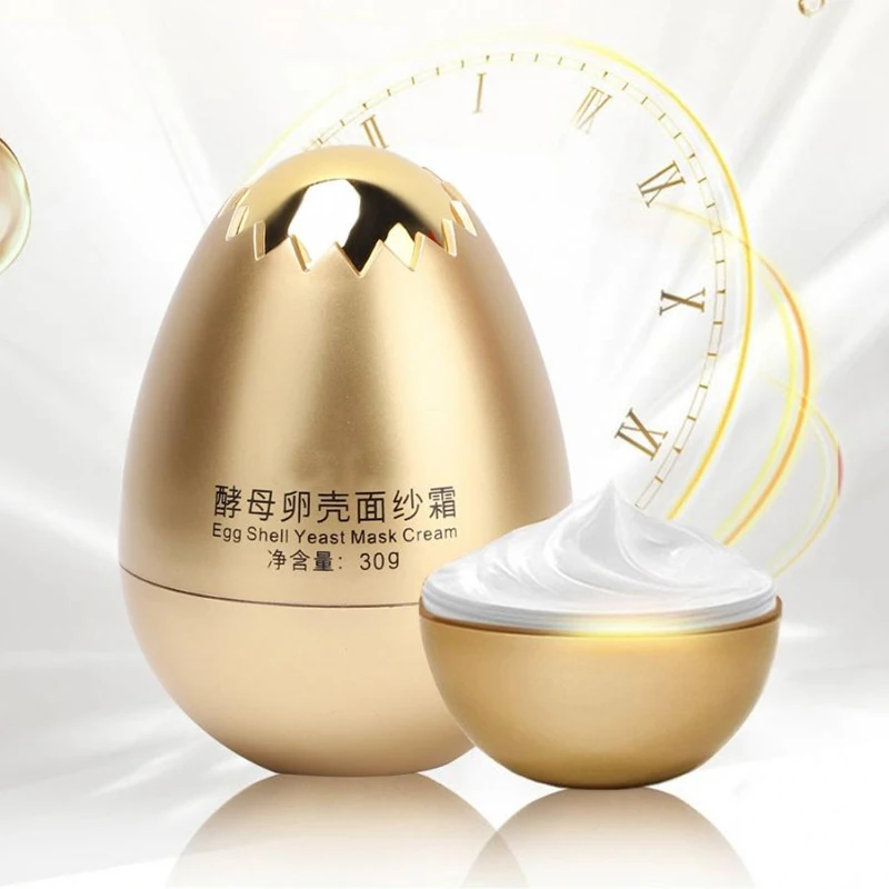 Маска чудо-яйцо, Антивозрастная маска для сна для лица, для удаления ...