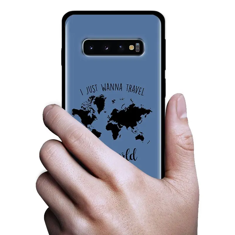 World Map Travel Airplane Silicone Case For Samsung Galaxy S20 Ultra S10e S10 5G S20 Plus S8 S9 Plus S7 Edge Back Cover Couqe World Map Travel Airplane Silicone Case For Samsung Galaxy S20 Ultra S10e S10 5G S20 Plus S8 S9 Plus S7 Edge Back Cover Couqe