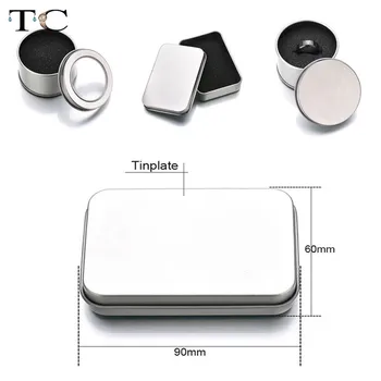 

1 PCS Quality Gift Box Jewelry Storage Box Ring Box Earring Box Bracelet Case Necklace Box Tinplate Box