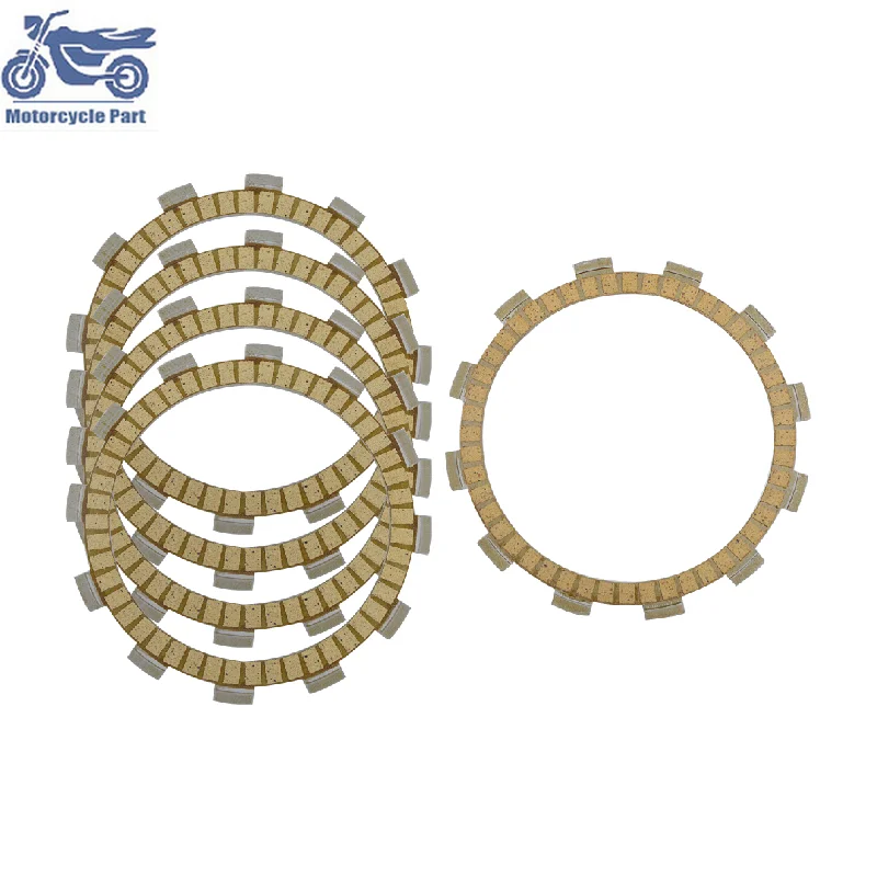 

5pcs Clutch Friction Plates Kit For Suzuki RM250 DR250S DR250 SJ42A GN250 Marauder GN250E NJ42A GW250 Inazuma RM DR GN GW 250