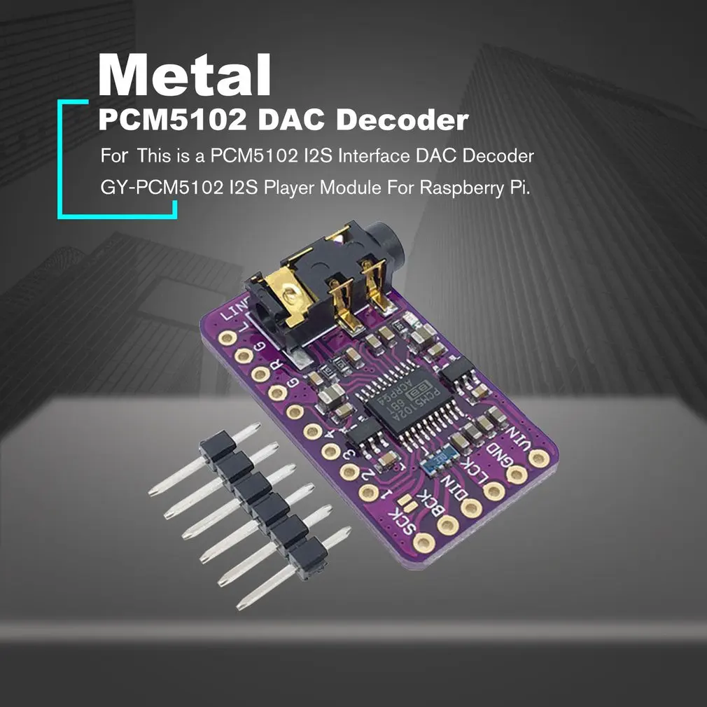 PCM5102 IGS IIS интерфейс без потерь цифровой аудио DAC декодер GY-PCM5102 IGS плеер модуль для Raspberry Pi