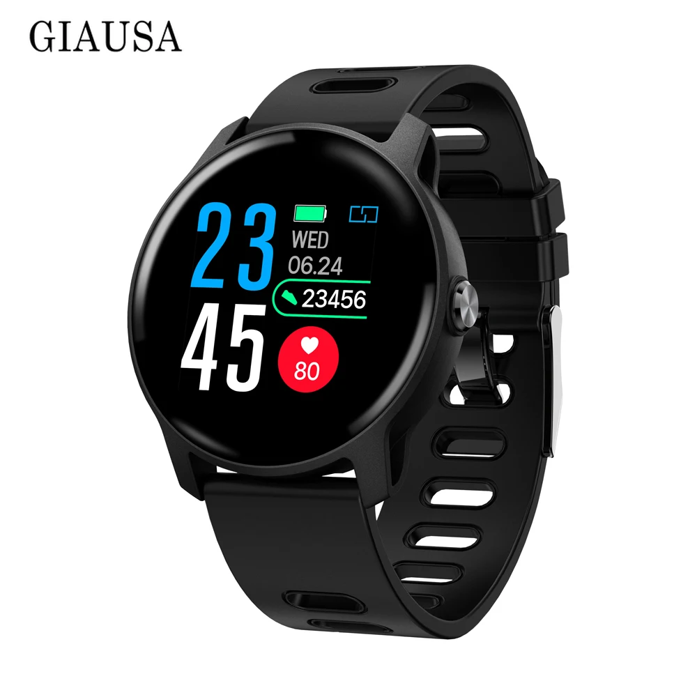 

2019 New Men Smart Watch S08 Fitness Tracker Heart Rate Monitor Pedometer IP68 Waterproof Women Smartwatch For Android IOS Phone