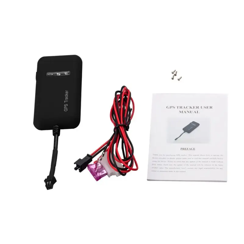 GT02A Car GPS Tracker GSM GPRS SMS Vehicle Tracking Device Monitor Locator