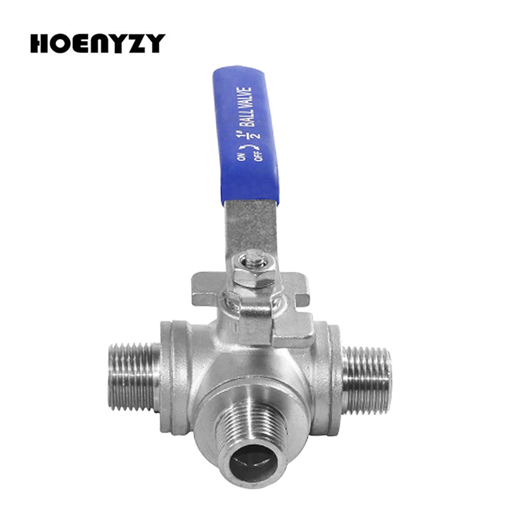3 Way L Port Stainless 304 Electrical Motorized Ball Valve NPT/BSP 1/2" To 1" 