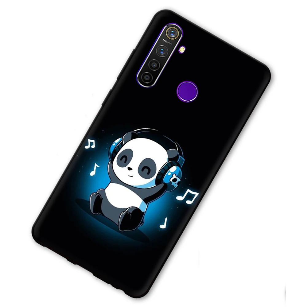 B6 Мягкий силиконовый чехол для телефона с милой пандой для OPPO A1K Reno Z 2 10X Realme 2 A5 3 5 Pro Q X Lite - Цвет: B6