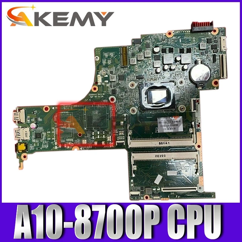 Akemy 809400-601 809400-501 X21 DA0X21MB6D0 для струйного принтера HP PAVILION 17-G 17Z-G 17-G218CY материнская