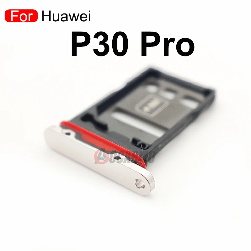 For Huawei P30 Pro SIM Card Tray Holder Micro SD Slot Socket Adapter Replacement Parts images - 6