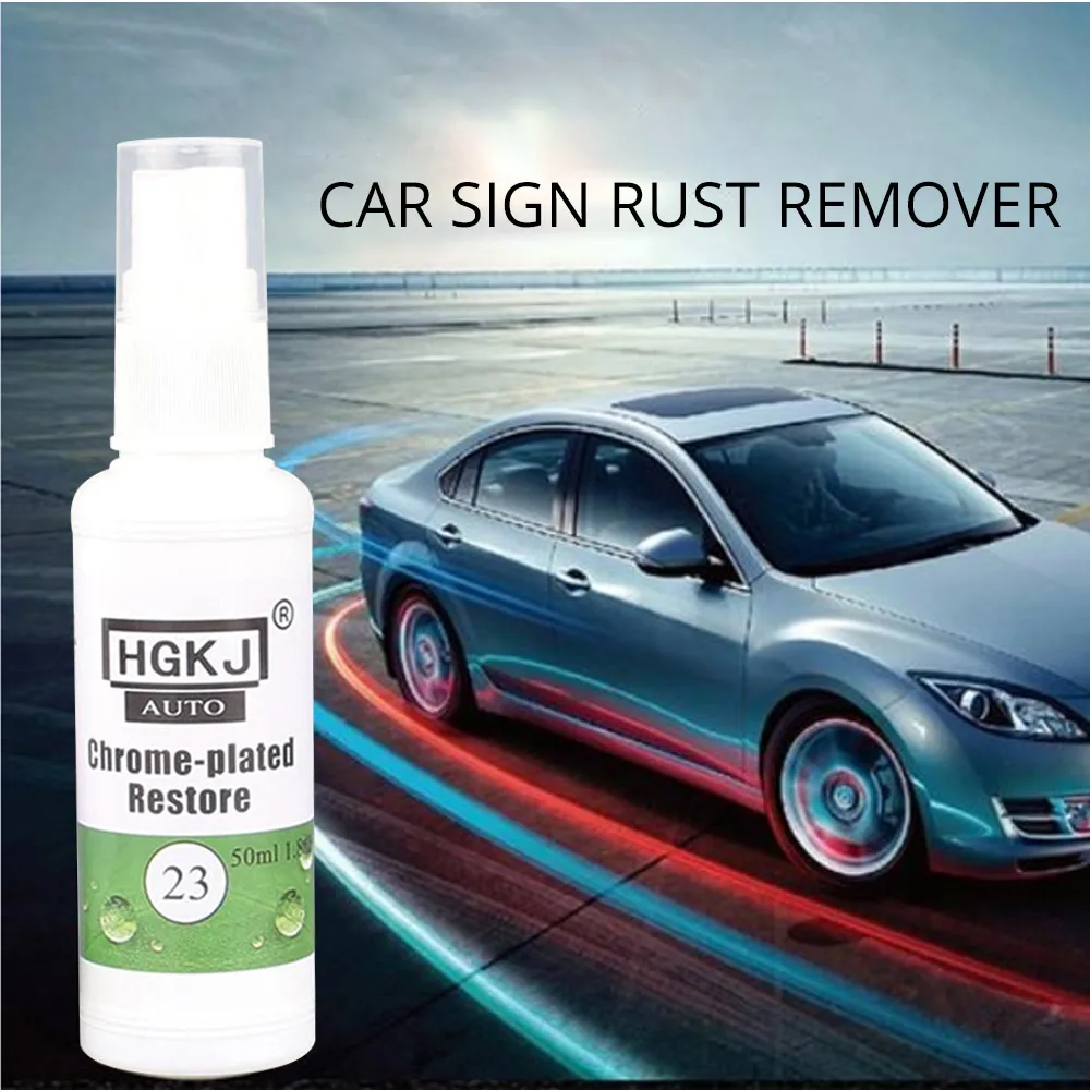 

20/50ml Refurbishment Agent Car Standard Rust Refining Cleaning Agent Rust Inhibitor Grease Dirt Dust Remover cloth rust remove