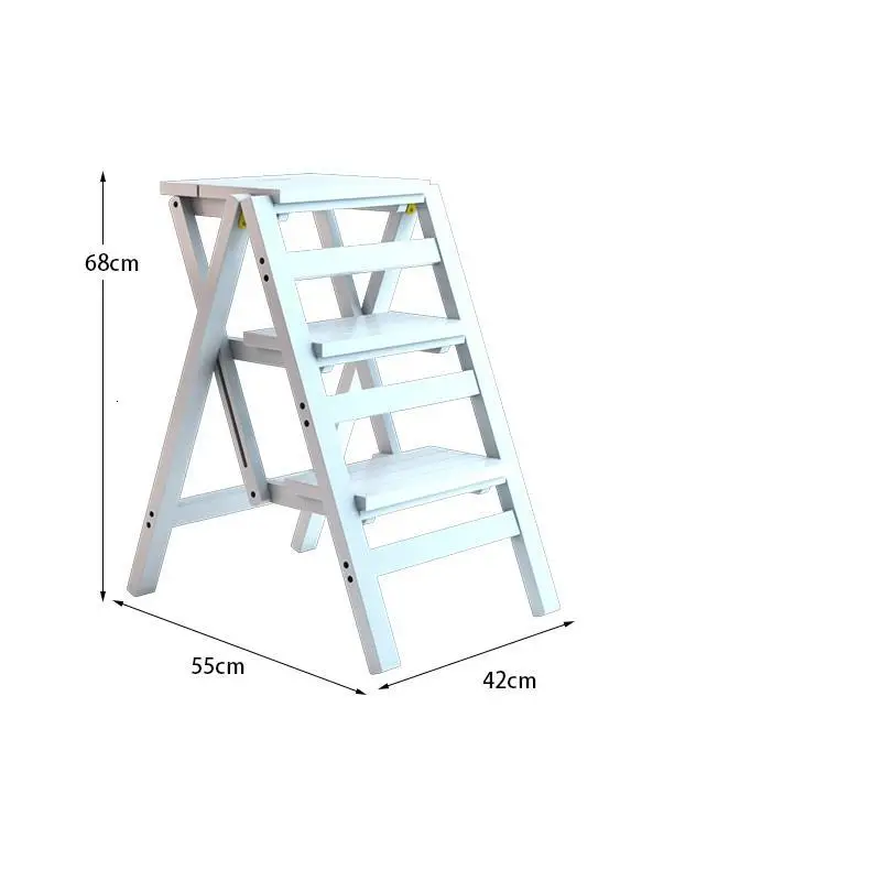 Стул для помещений Escalon складной Escalera Para Cocina Ottoman маленький деревянный стул Merdiven Escaleta стремянка - Цвет: MODEL M