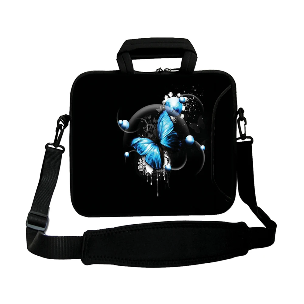 

W. Shoulder Strap Waterproof Neoprene 14" 14.1" Laptop Messenger Handle Briefcase Case For Honor Magicbook 14 Dell XPS 14 14R HP
