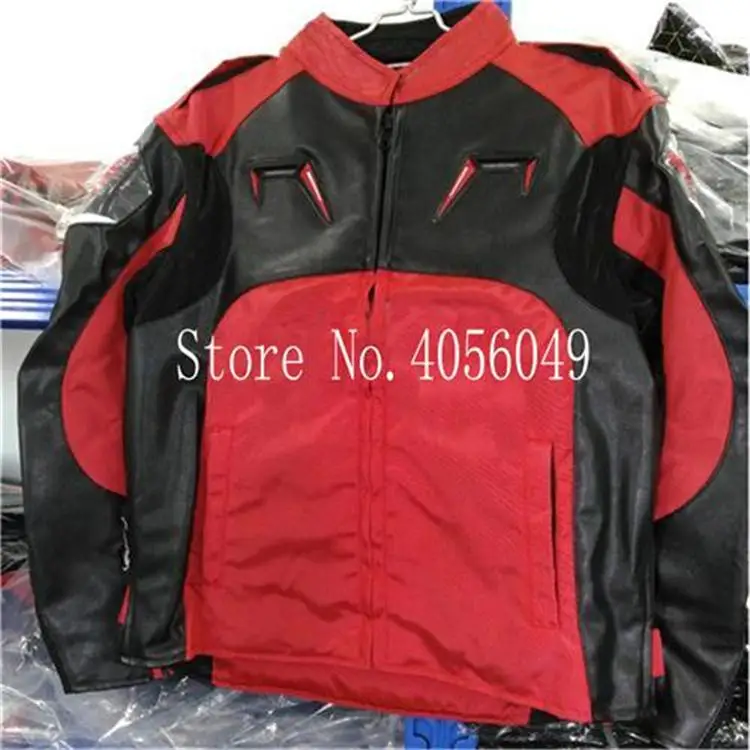 

New Arrival Motocycle Jacket Motocross PU Oxford A stars Ricing Jacket Downhill riding Cowl and Protectors chaqueta moto hombre
