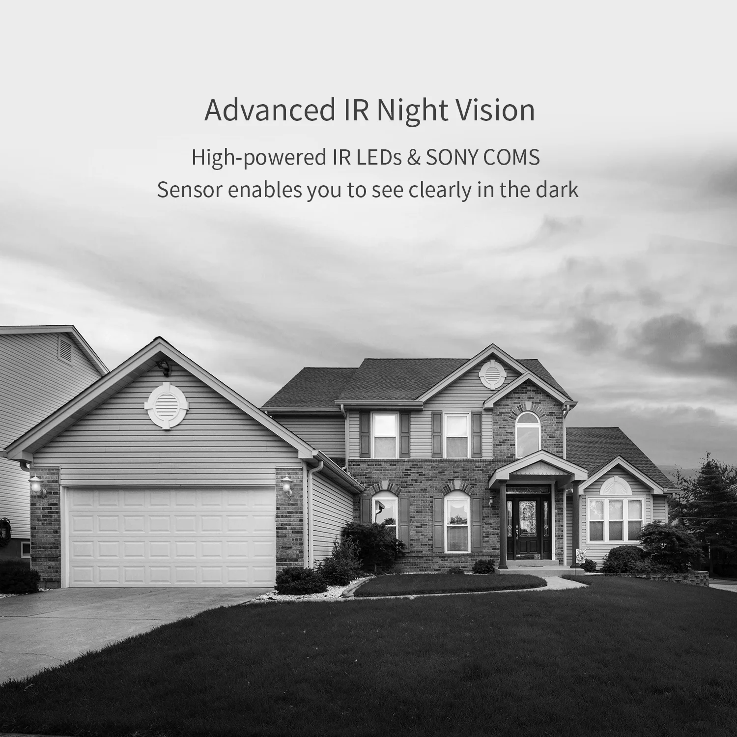 blurams Outdoor Pro 1080p FHD Wireless IP Cam System CCTV Bullet Outdoor Camera with Facial Recognition