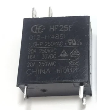 Реле HF25F-012-H 12V 20A 250VAC | Обустройство дома