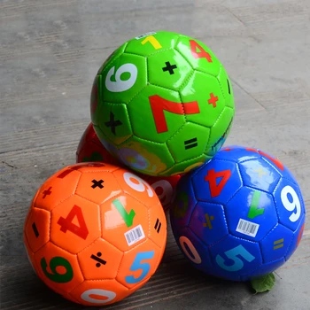 

Children Colorful Balls Inflatable Kindergarten Football Toy Kid Balls For Toddler Gift Educational Learning Outdoor Play Game
