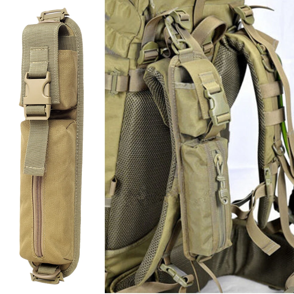 Backpack Shoulder Strap Bag Pouch Tactical Molle Accessory Bag