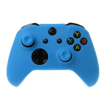 

Protective Cover Cap Analog Thumb Sticks Grip Soft Silicone Case Anti-Slip Waterproof for xbox ones Gamepad Controller H8WA