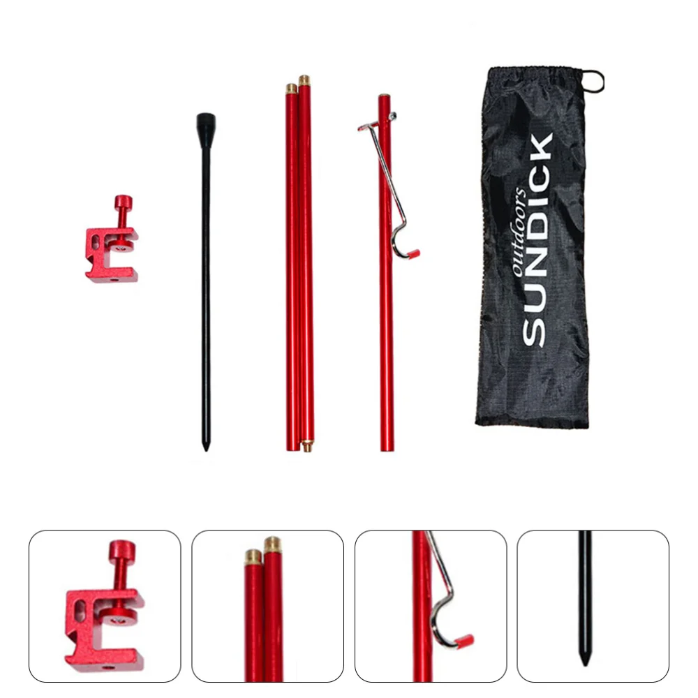 

1 Pc Bracket High Quality Durable Premium Aluminum Brackets Traveling Accessories Portable Lantern Bracket for Outdoor Camping