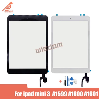 

Full new touch screen For iPad Mini 3 Touch Glass Screen Digitizer Home Button With IC Conector For iPad mini3 A1599 A1600 A1601