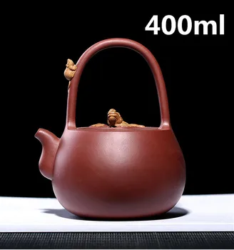 

Teapot Yixing Zisha Clay Chinese Porcelain Teapots Gongfu Tea Set 400ml New Arrived Famous Handmade Pots With Gift Box