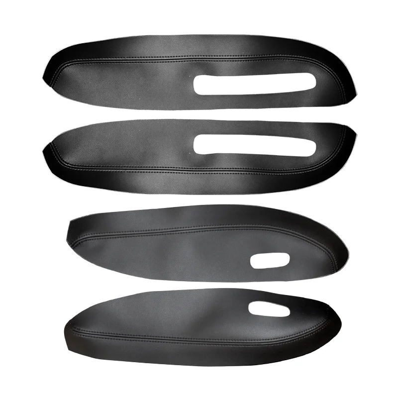 Microfiber Leather Car Door Armrest Panel Protective Cover For Peugeot 307 2004 2005 2006 2007 2008 2009 2010 2011 2012 2013