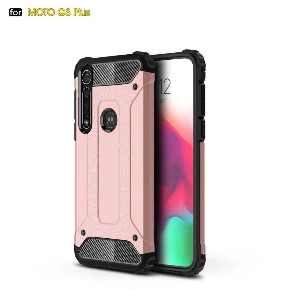OUDINI для Motorola G8 Plus модный защитный чехол для MOTO G8 Plus чехол удобный чехол - Цвет: rose gold