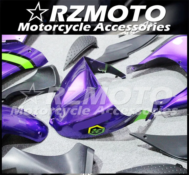 Мотоциклетный обтекатель abs Подходит для Kawasaki ZX6R 636 ZX-6R 2005 2006 корпусные детали пресс-форм Магазин № 0338