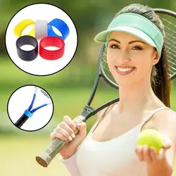 Silicone Tennis Racket Seal Ring Stretchy Squash Racket Sealing Ring Ring 1pc Tennis Rackets Band Sweat For Badminton F5h9