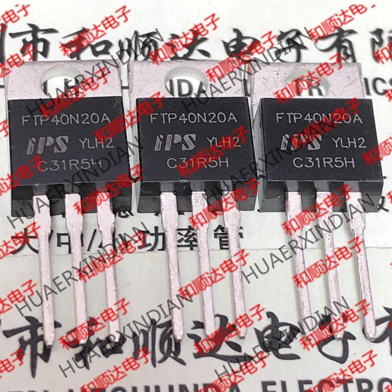 5 шт., новые оригинальные кнопки FTP40N20A-220 200V 40A