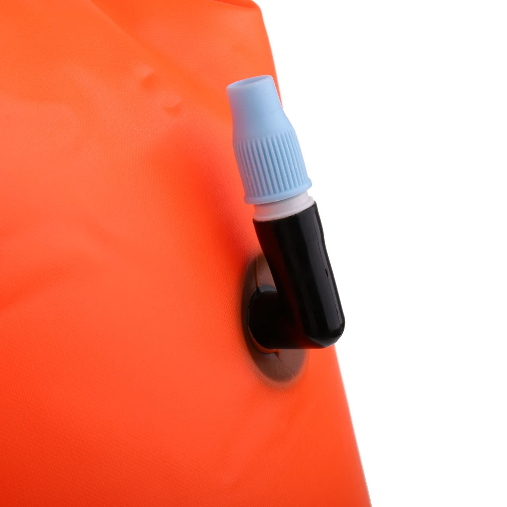 2 Pieces Inflatable Swim Tow Float Dry Bag Storage Pouch For Wild Swimming Floating Kayaking Surfing Stand Up Paddling