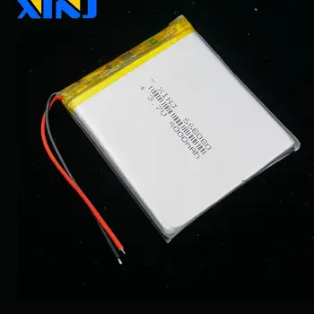 

XINJ 3.7V 4000mAh Li lithium polymer battery li po Li ion cell 558080 For GPS tv box speaker E-book MID PDA DVD IPAQ Tablet PC