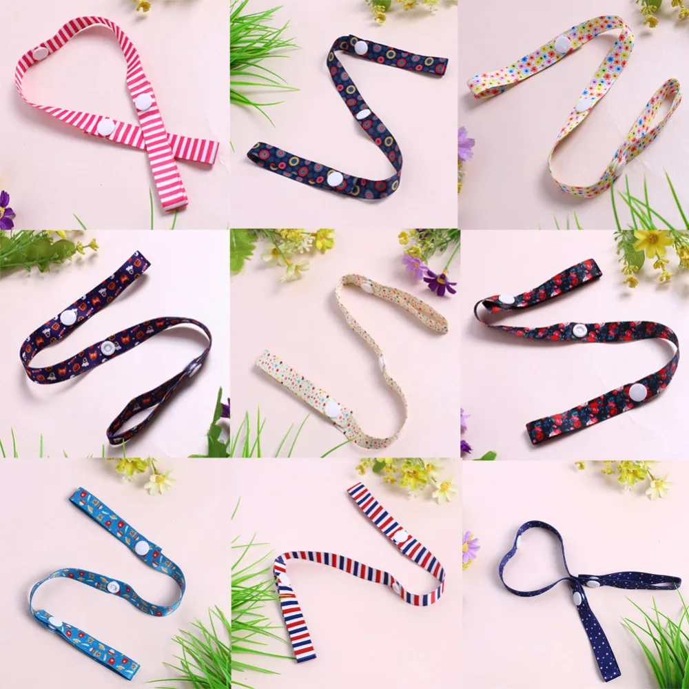 Baby Strollers expensive 1pc Baby Stroller Accessories Toys Teether Pacifier Bottle Anti-lost Chain Strap Holder Belt Colorful Pacifier Clip For Stroller baby stroller accessories on sale