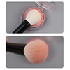 Z145s Professional Handmade Makeup Brushes Soft Saikoho Goat Hair Small Round Blush Brush Ebony Handle Make Up Brush 5