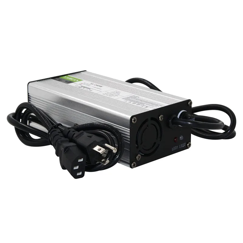 46 2 V 5A Li Ion Batterie Ladegerät 11S 40 7 automatische batterie ladegerät für golf warenkorb und elektrische auto|Зарядные