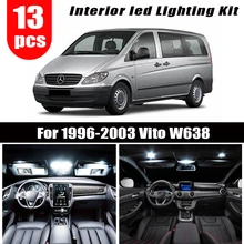 Светодиодный стоп сигнал для Mercedes Benz Vito W638 canbus светодиодный