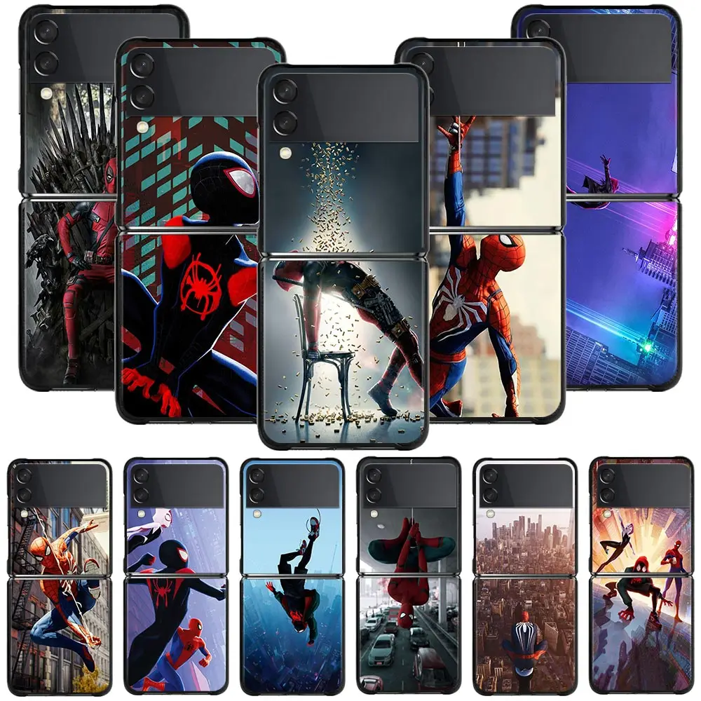 Чехол для телефона с принтом комиксов Marvel Человек-паук Samsung Galaxy Z Flip3 | Мобильные