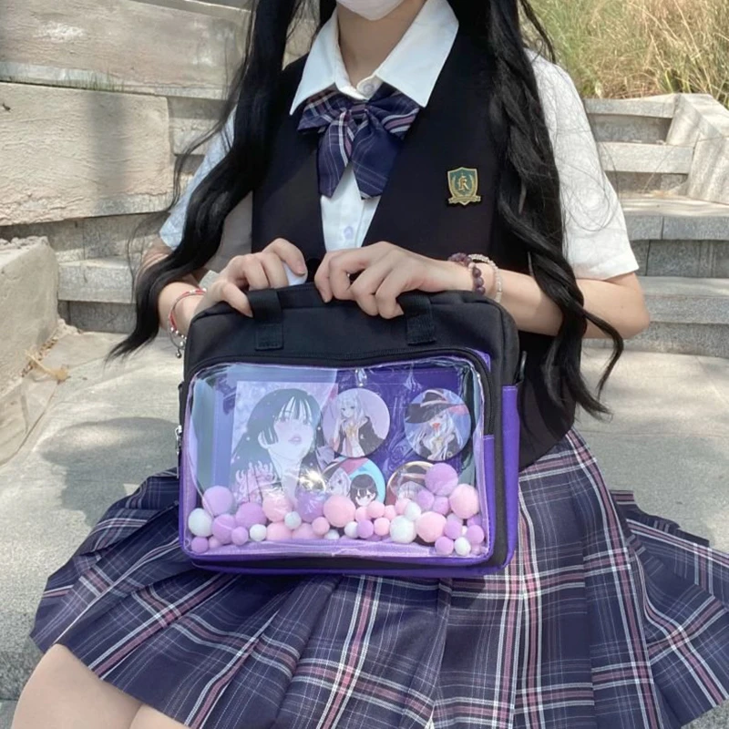 JK uniform shoulder bag Sexy Shoulder bag Cute handbags for women Teen Girls Shopper bag Handbag Japanese Ita Bag Women's bag