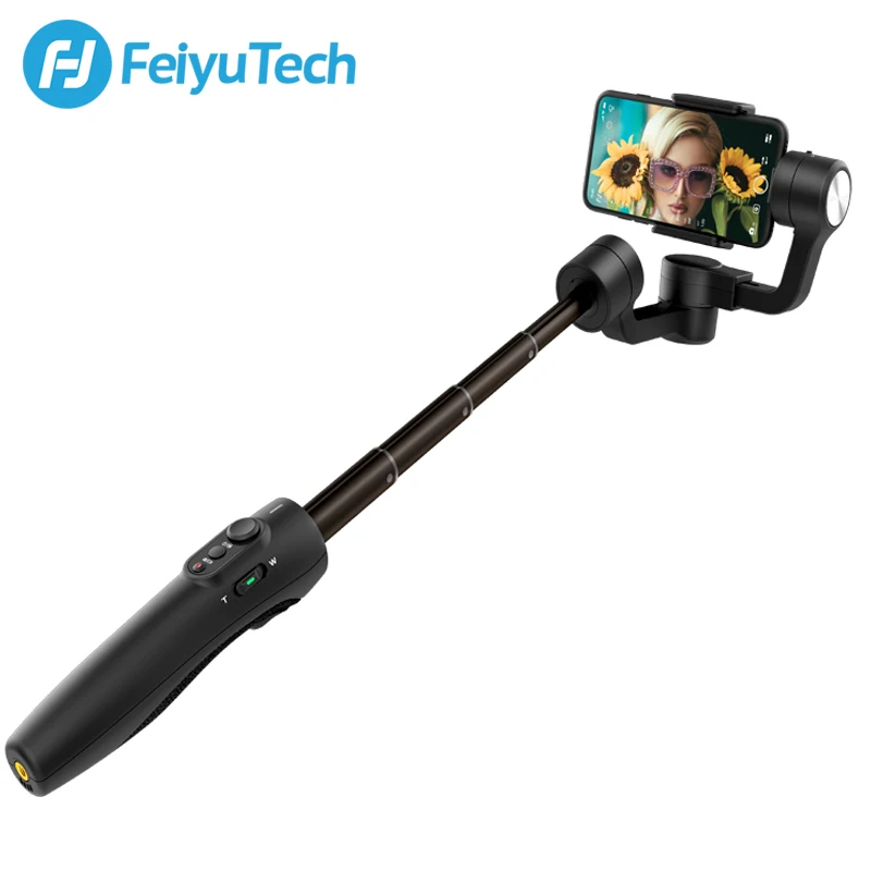 FeiyuTech Vimble 2/Vlog pocket Stabilizer 3-Axis Handheld Smartphone Gimbal Extension Pole Tripod f