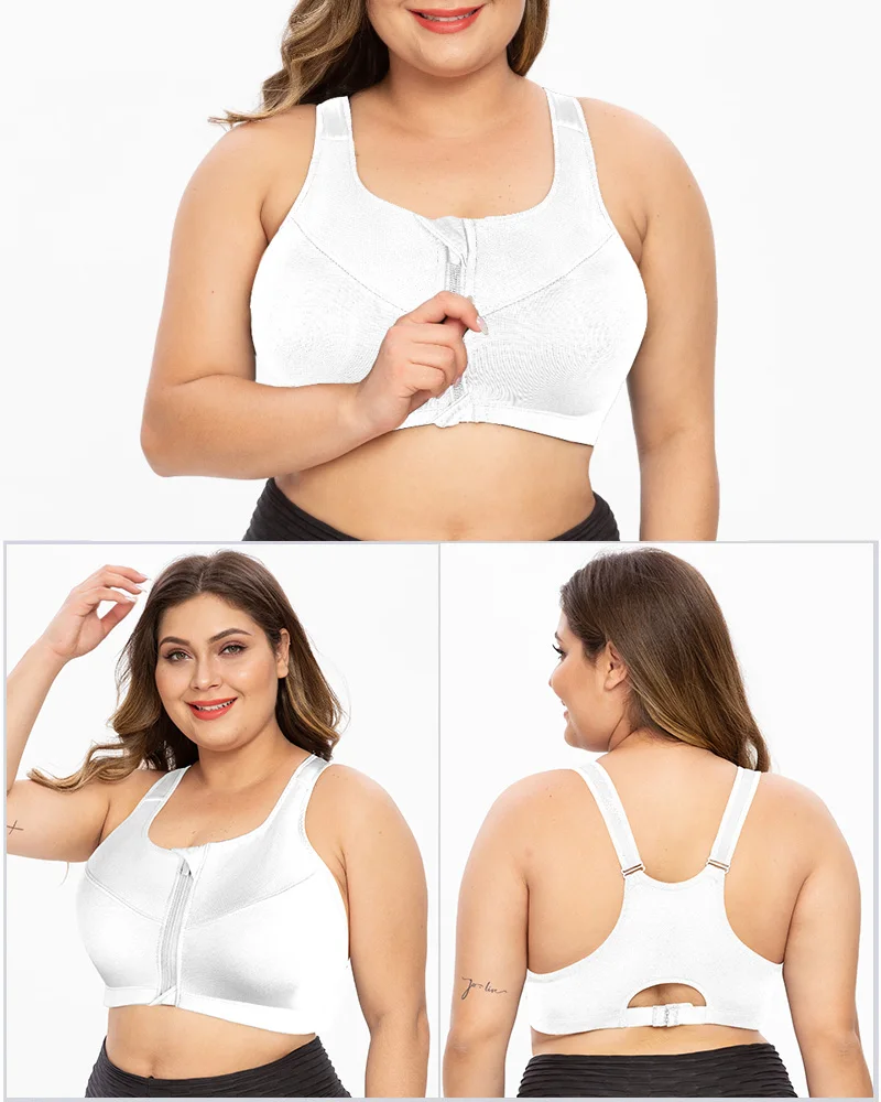 SEXYWG M-6XL Women Yoga Bra Sport Top Mesh Breathable Push Up Bras Running Fitness Athletic Vest Wireless BH Brassiere Plus Size 1