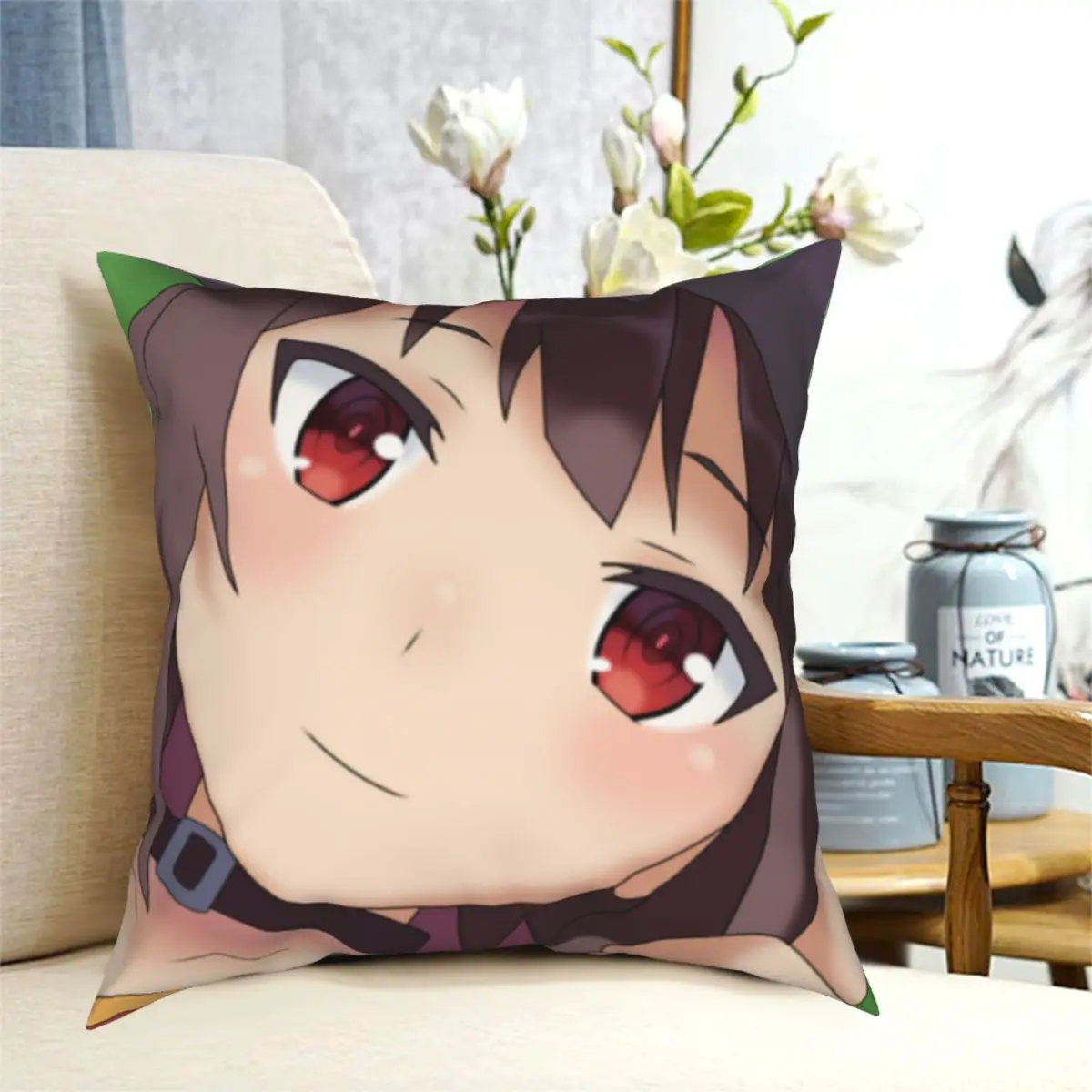 Megumin 1 Подушка Dakimakura чехол для подушки Наволочки шелковая подушка | Дом и сад