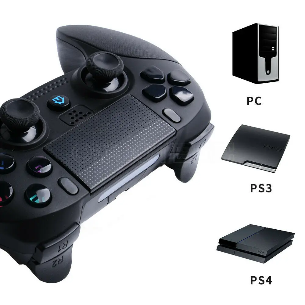 Owotecc PS4 Bluetooth беспроводной игровой контроллер, беспроводной геймпад для PS4/PS3/PC